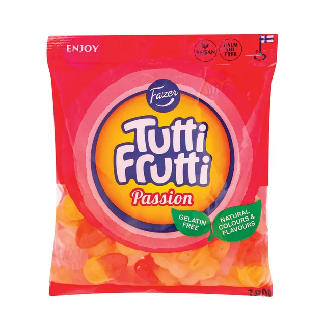 FAZER TUTTI FRUTTI Guminukai PASSION 180g