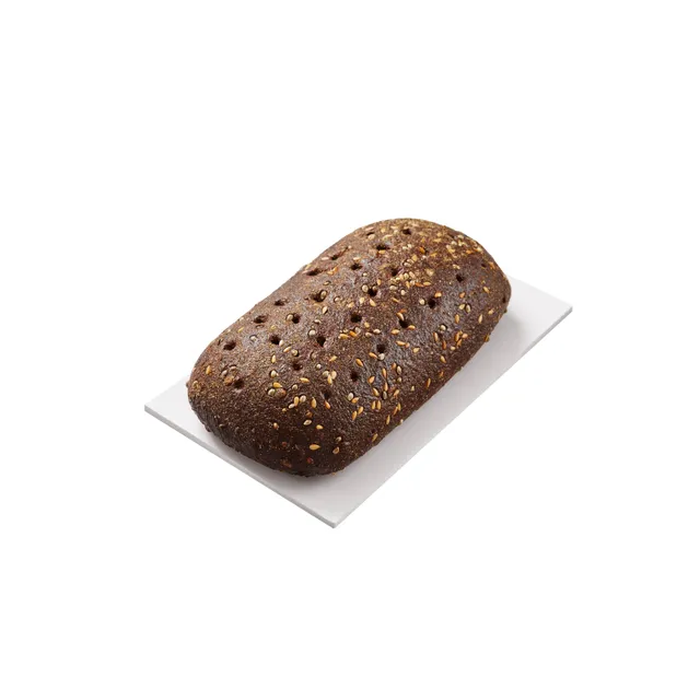 Ruginė veganiška duona su kanapių sėklomis, 400 g