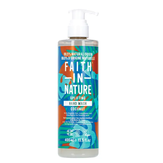 FAITH IN NATURE Rankų muilas kokosų, 400ml