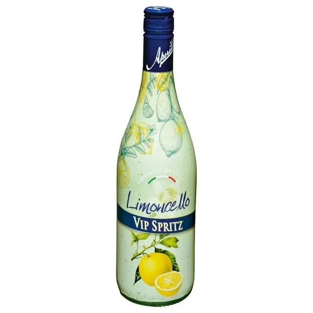 Aromatizuotas vyno gėrimo kokteilis LIMONCELLO VIP SPRITZ 8% 0.75 l