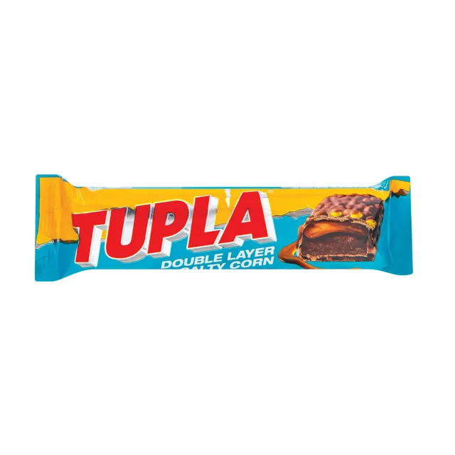 Šok. batonėlis TUPLA SALTY CORN, 48g