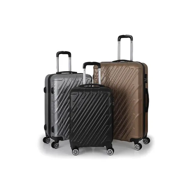 Lagaminas Karl Voyager V215 MCS, smėlio spalvos, S dydis
