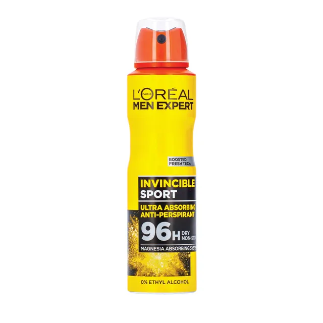 MEX EXPERT Invincible Sport purškiamas antiperspirantas 150 ml