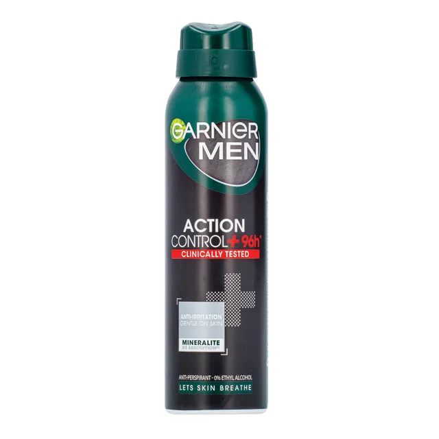 Garnier Mineral MEN AC Clinically Tested purškiamas dezodorantas 150 ml