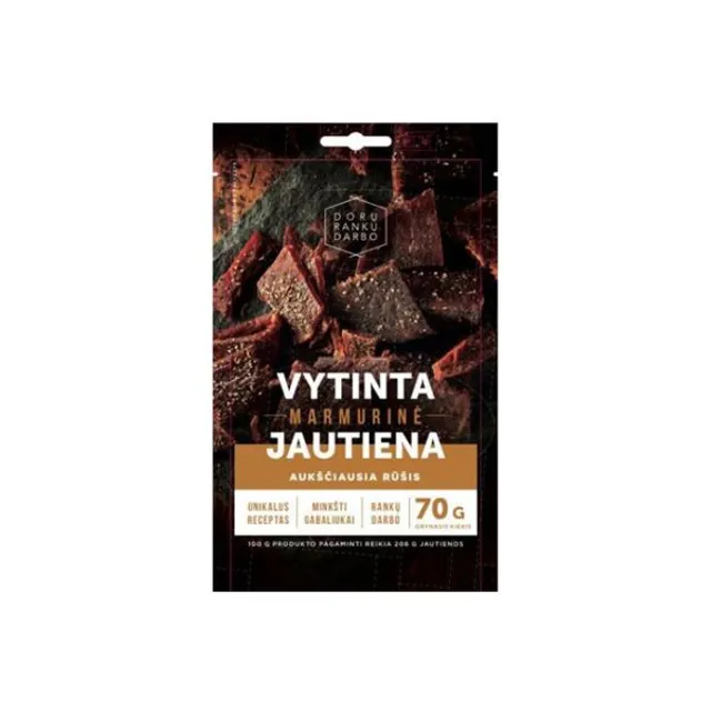 Vytinta jautiena marmurinė DORA a..r., 70 g