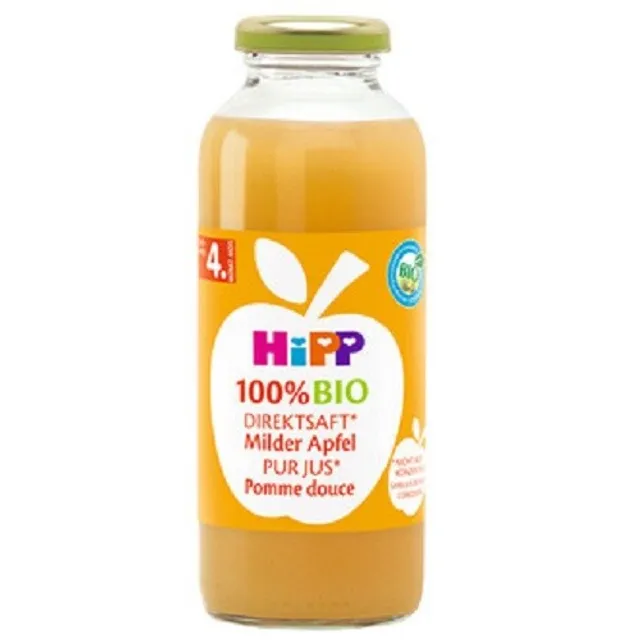 Ekologiškos obuolių sultys HIPP (nuo 5 mėn.), 330 ml