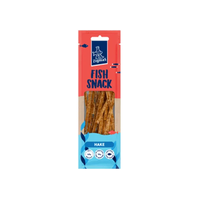 Vytintos jūrinės lydekos juostelės, 40 g