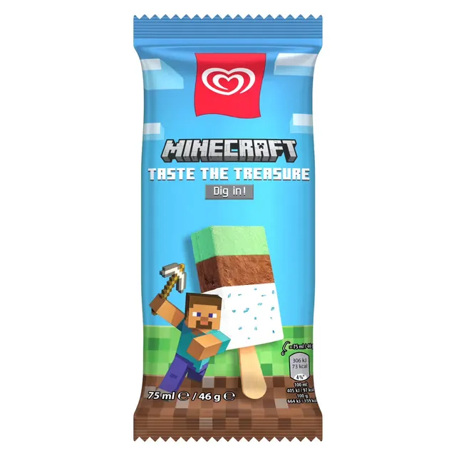 Minecraft ledai ant pagaliuko 75ml