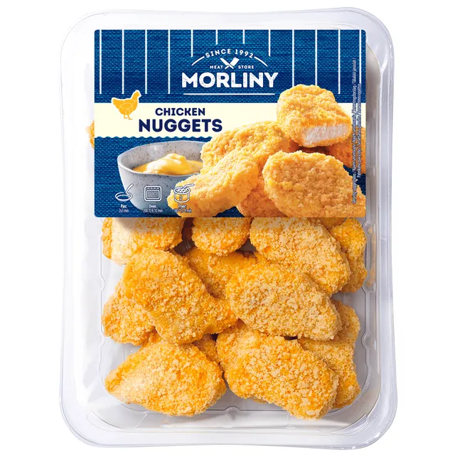 Kepti vištienos filė gabalėliai džiūvėsėliuose MORLINY, 350 g