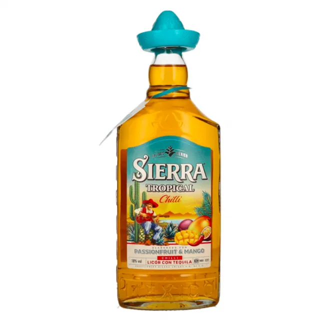 Tekilos likeris SIERRA Tropical Chilli 0,5L 18 %