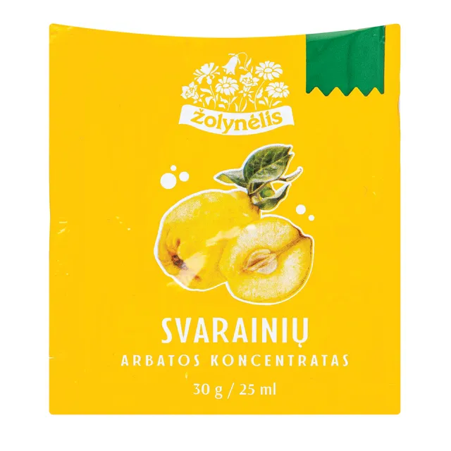 ŽOLYNĖLIS svarainių arbatos koncentratas paketėliuose 30g