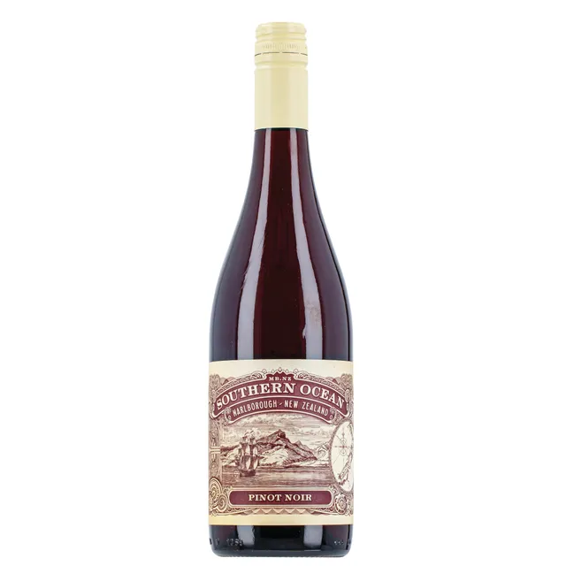 Raudonasis sausas vynas SOUTHERN OCEAN PINOT NOIR MARLBOROUGH ( SOUTHERN OCEAN PINOT NOIR MARLBOROUGH RED DRY 12.5% 0.75L)