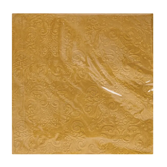 Popierinės servetėlės 3 sluoksnių 33x33 cm, 20 vnt vienspalvės