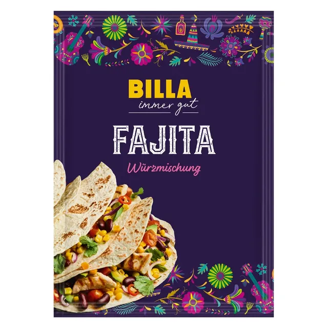 Fajita prieskonių mišinys BILLA, 28 g