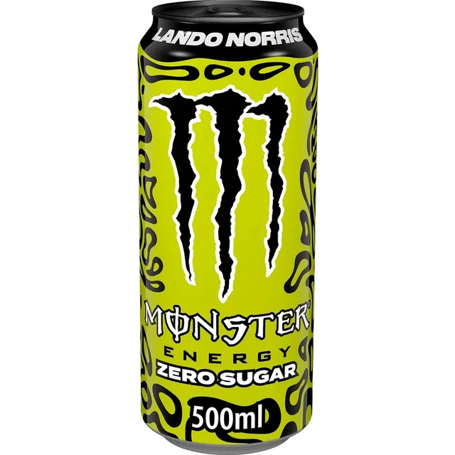 Energinis gėrimas su saldikliu MONSTER LANDO NORRIS, 500 ml