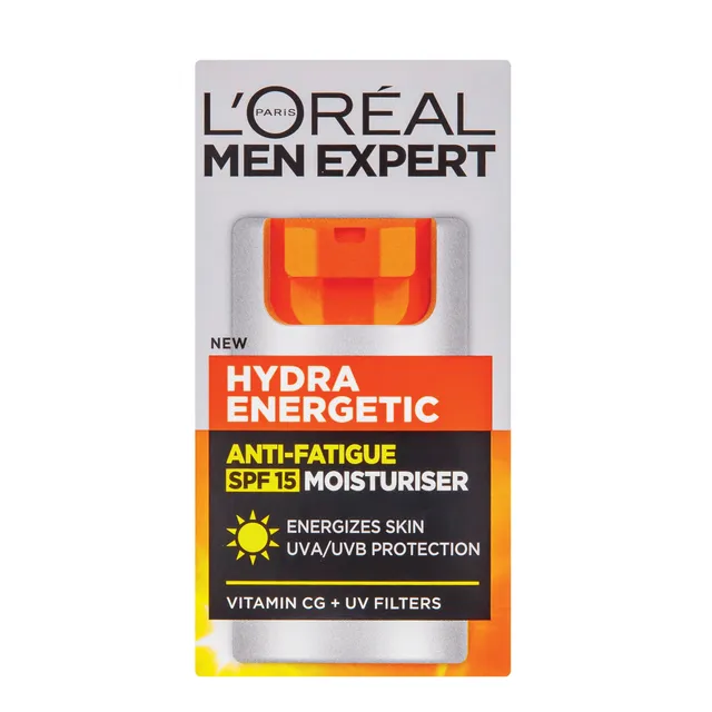 Loreal Men Expert Hydra Energetic nuovargio požymius mažinantis veido kremas su SPF15
