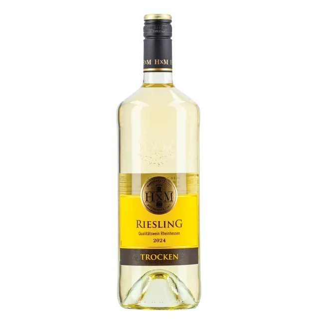 Baltasis sausas vynas HXM Riesling (HXM Riesling white dry 11,5% 1L)