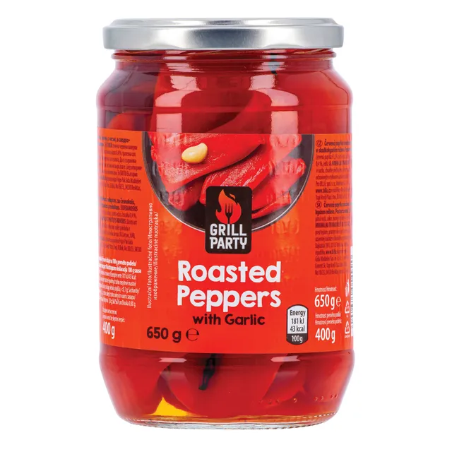 Paprikos su česnaku GRILL PARTY, 720 ml
