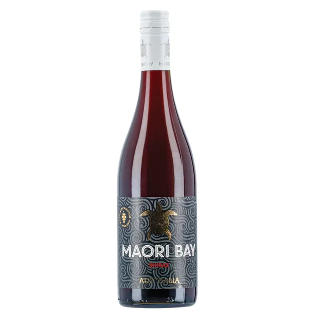 Raudonasis sausas vynas MAORI BAY Shiraz (MAORI BAY Shiraz red dry 14% 0,75L)