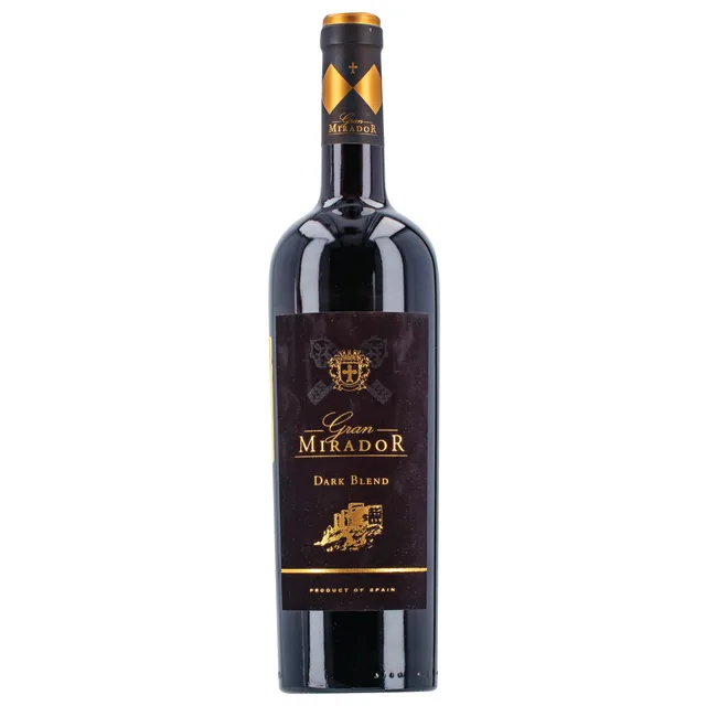 Raudonasis pusiau sausas vynas GRAN MIRADOR Dark Blend (GRAN MIRADOR Dark Blend 12,5% 0,75L)