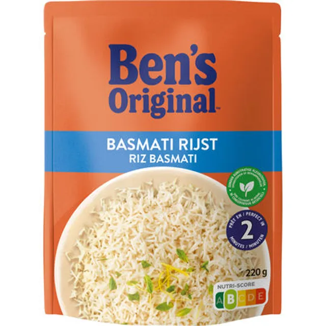 Basmati ryžiai BEN'S ORIGINAL garinti, 220g