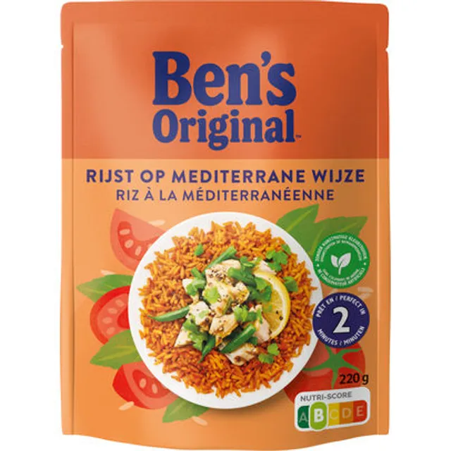 Plikyti ryžiai su pomidorais ir žolelėmis BEN'S ORIGINAL, 220g