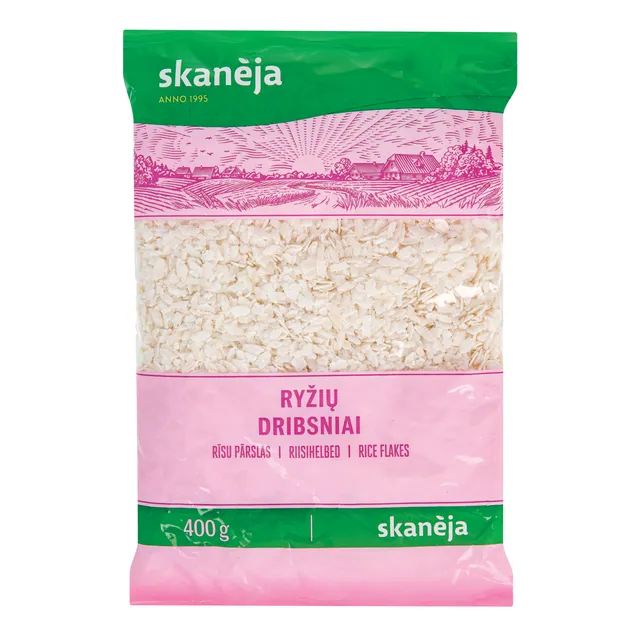 Ryžių dribsniai SKANĖJA, 400 g