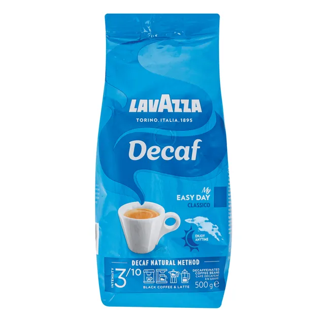 Kavos pupelės LAVAZZA Decaf 500 g