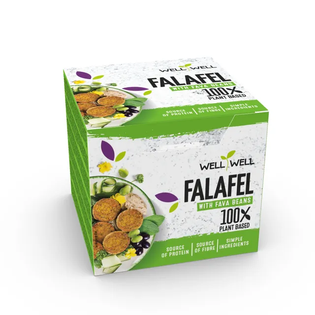 WELL WELL Avinžirnių ir pupelių falafeliai 400g