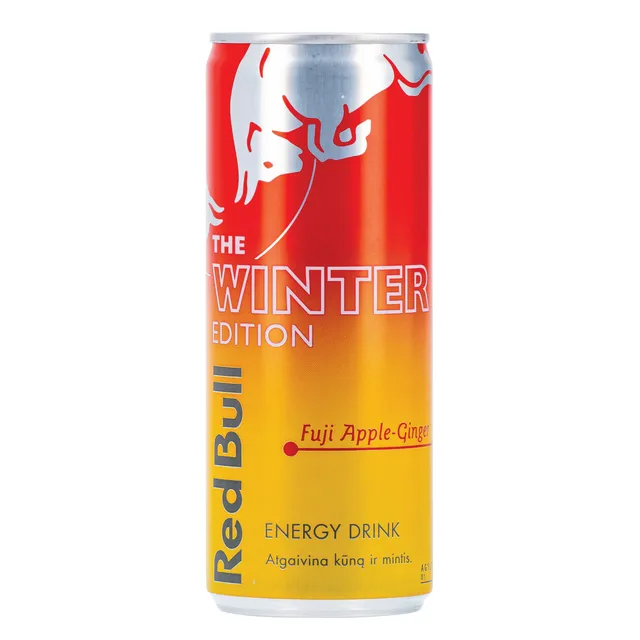 Energinis gėrimas RED BULL WINTER EDITION FUJI APPLE-GINGER, 250 ml