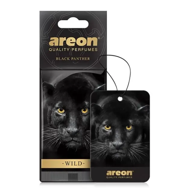 Auto oro gaiviklis AREON Wild Black  Panther