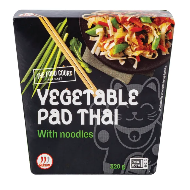 The Food Court Vegetable Pad Thai makaronai 320 g