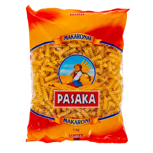Makaronai sraigteliai PASAKA 1 kg