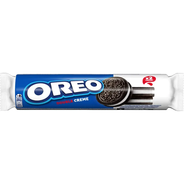 Kakaviniai sausainiai OREO DOUBLE CREME, 157 g
