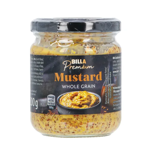 Grūdėtosios garstyčios BILLA PREMIUM, 200 g