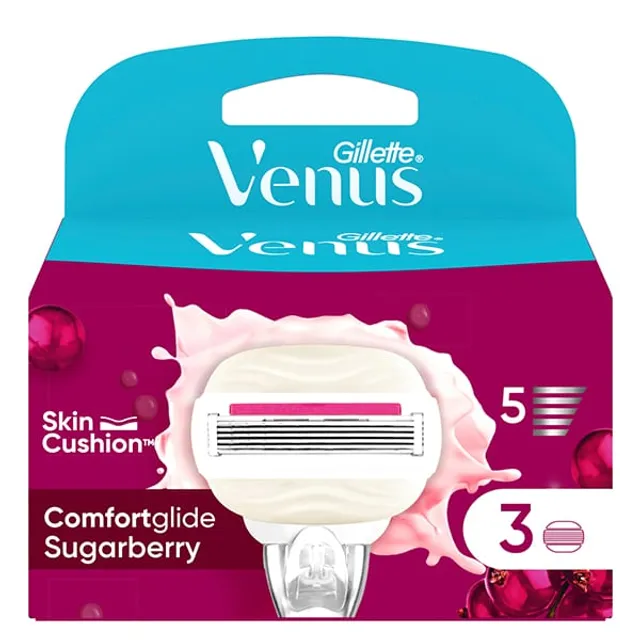 Skustuvo galvutės VENUS Sugarberry, 3 vnt