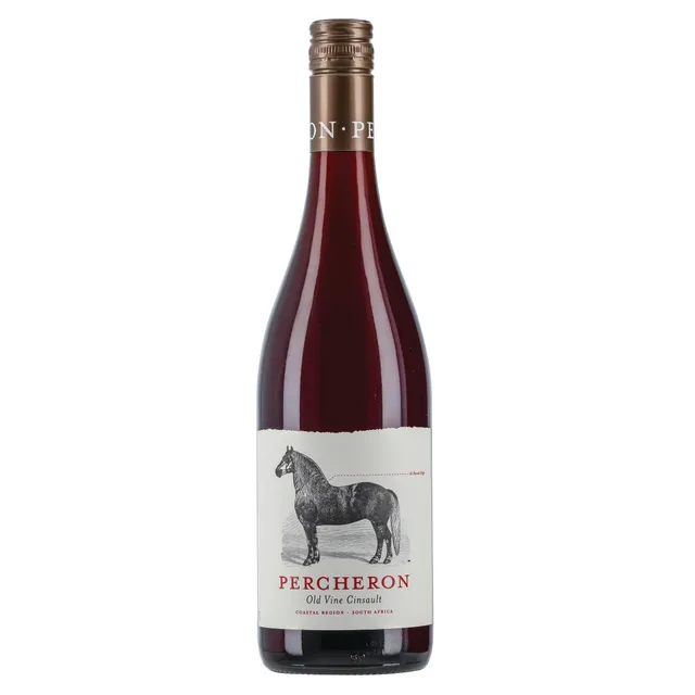 Raudonasis sausas vynas PERCHERDON OLD VINE CINSAULT West Cape 13%, 750 ml