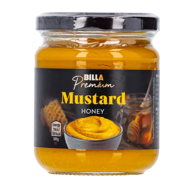 Medaus garstyčių padažas BILLA PREMIUM, 200 g