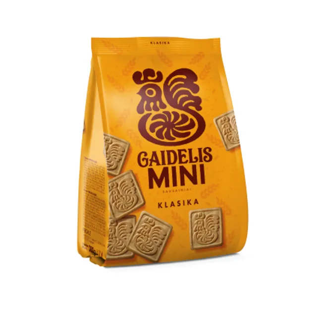 "Sausainiai MINI GAIDELIS KLASIKA 380g