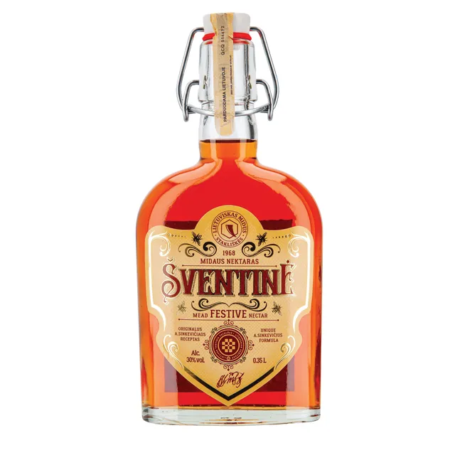 Lietuviško midaus nektaras ŠVENTINĖ 30% 0,35L