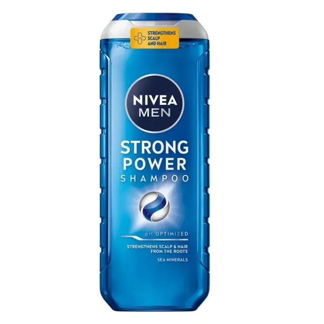 NIVEA MEN STRONG POWER šampūnas 500ml