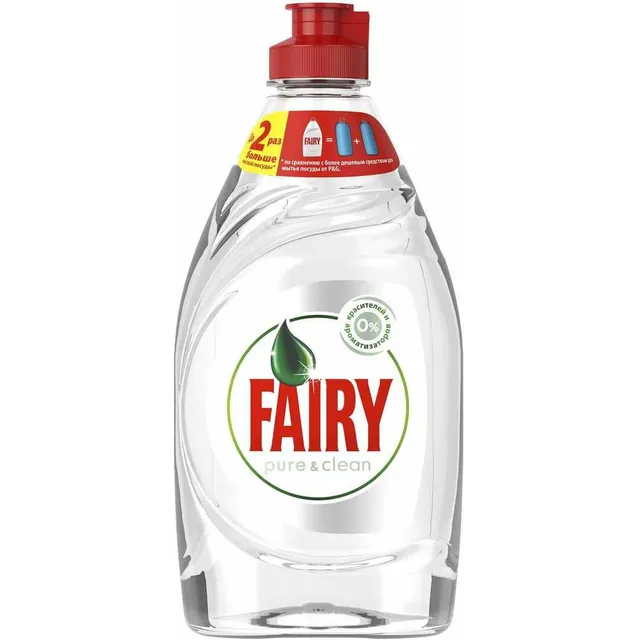 Indų ploviklis FAIRY Pure & Clean, 450ml