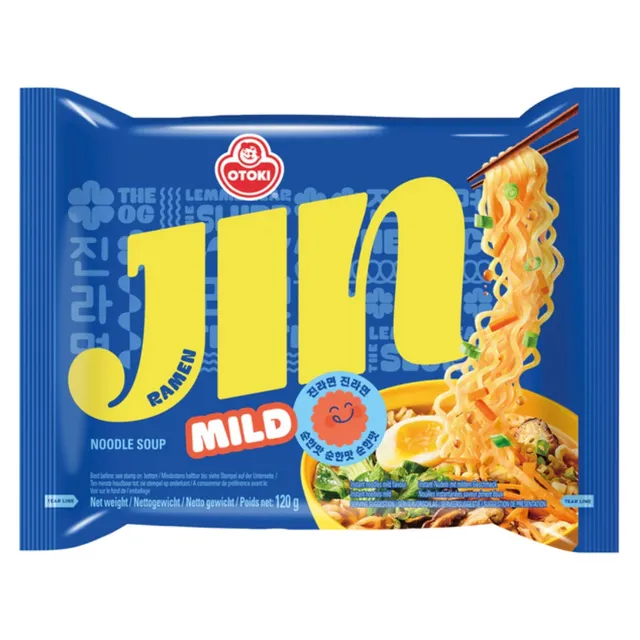 Greitai paruošiami makaronai JIN OTOKI Mild, 120 g