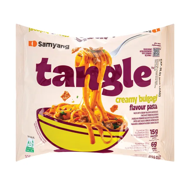 Greitai paruošiami makaronai SAMYANG Tangle - Bulgogi 105g