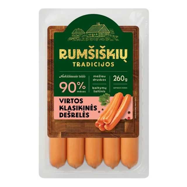 Virtos dešrelės klasikinės Rumšiškių Tradicijos 260g