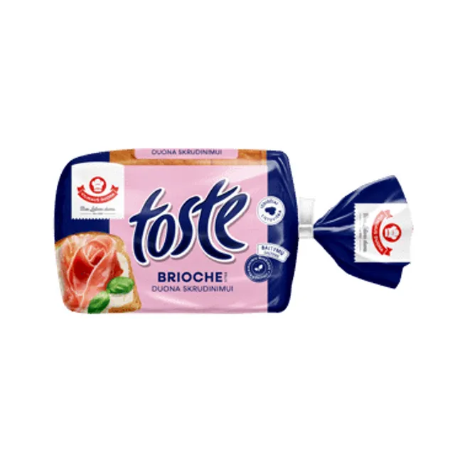 Toste Brioche style duona skrudinimui 320 g