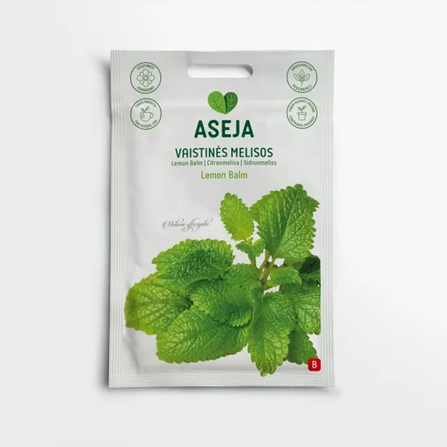 Sėklos ASEJA VAISTINĖS MELISOS LEMON BALM 0,25G