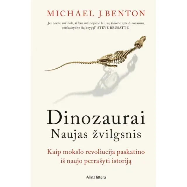Knyga DINOZAURAI. NAUJAS ŽVILGSNIS