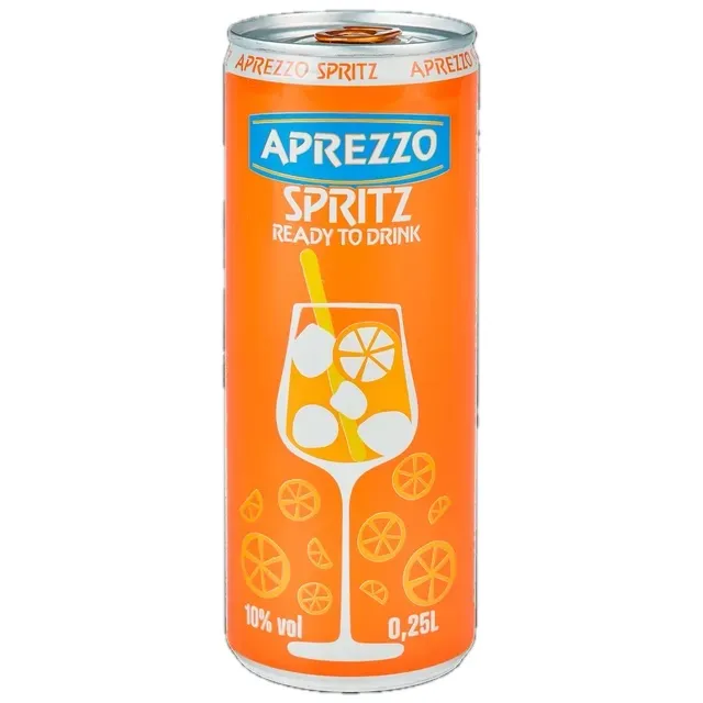 Alkoholinis kokteilis APREZZO Spritz 10% 250 ml