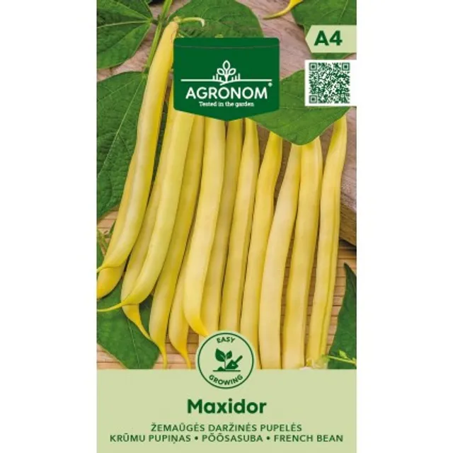 Sėklos AGRONOM PUPELĖS DARŽINĖS ŠPARAG. MAXIDOR